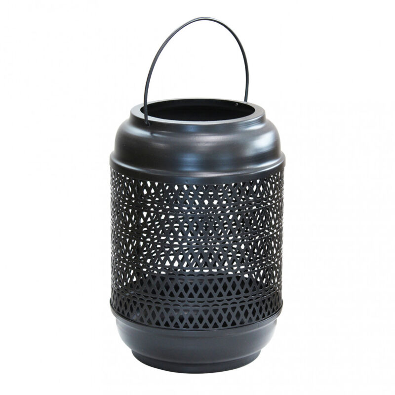 foto del prodotto lanterna di design in metallo cm 17x17x26 porter