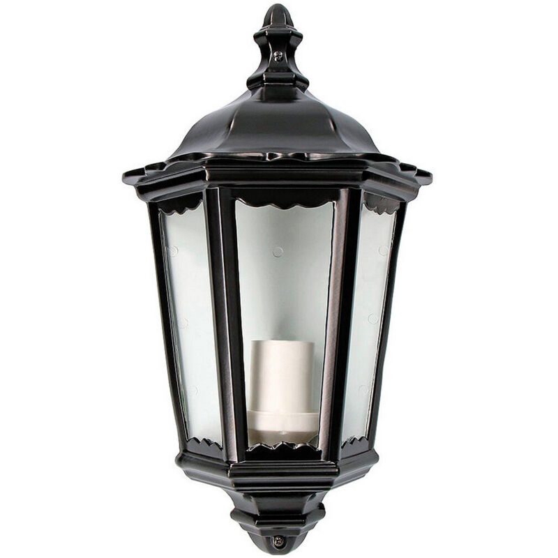 foto del prodotto lanterna edm 73215 milan nero 100 w e27