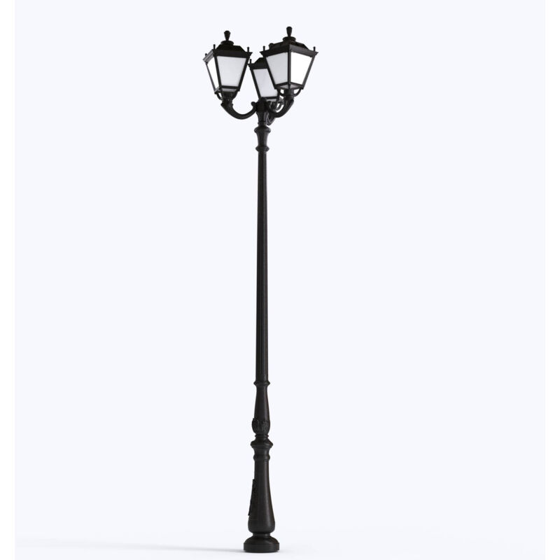 foto del prodotto lanterna esterna tripla tobia fumagalli cct 30w 8 opzioni