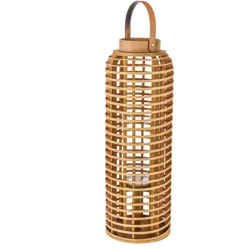foto del prodotto lanterna in bamboo h 595 cm