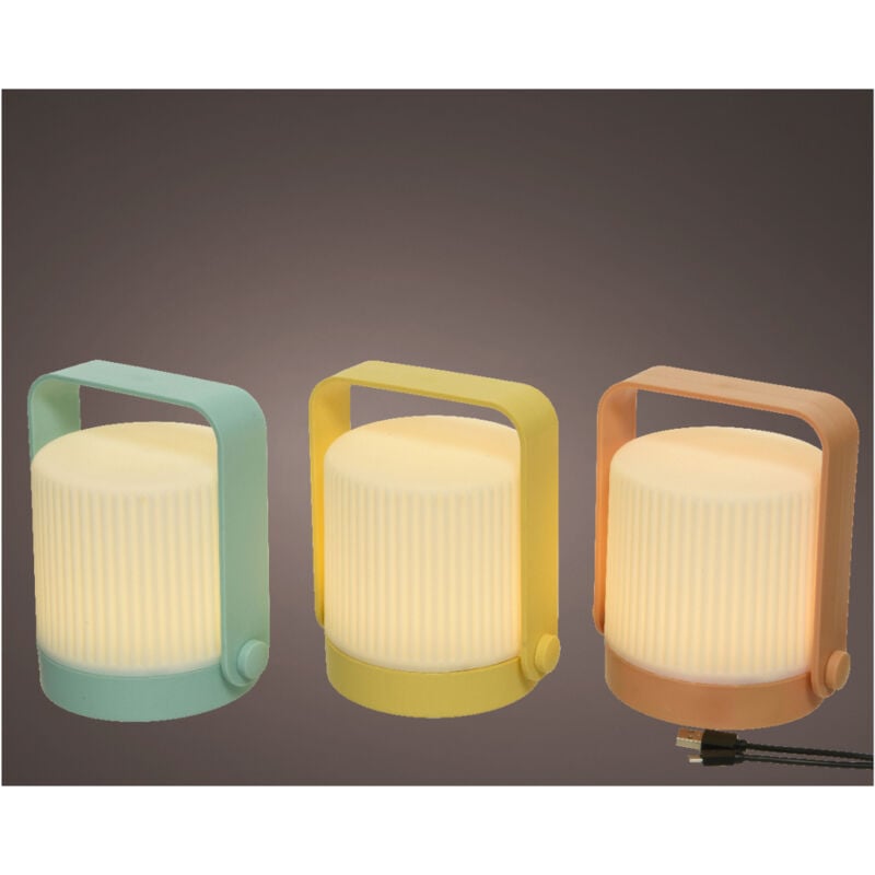 foto del prodotto lanterna led da campeggio h16cm multicolor.