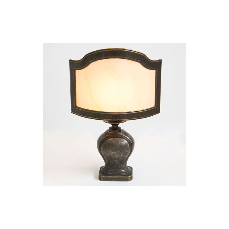 foto del prodotto lanterna plafoniera da tavolo pergamena media cm. 19x10x31 illuminazione