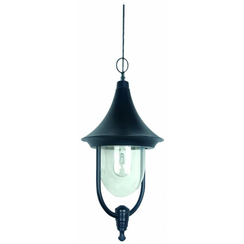 foto del prodotto lanterna plafoniera lampada applique a catena elba cm. 26x112,5 h