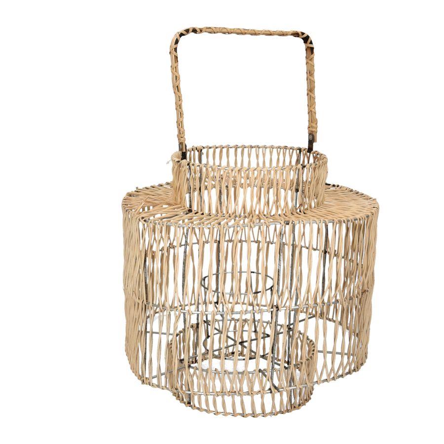 foto del prodotto lanterna rattan naturale