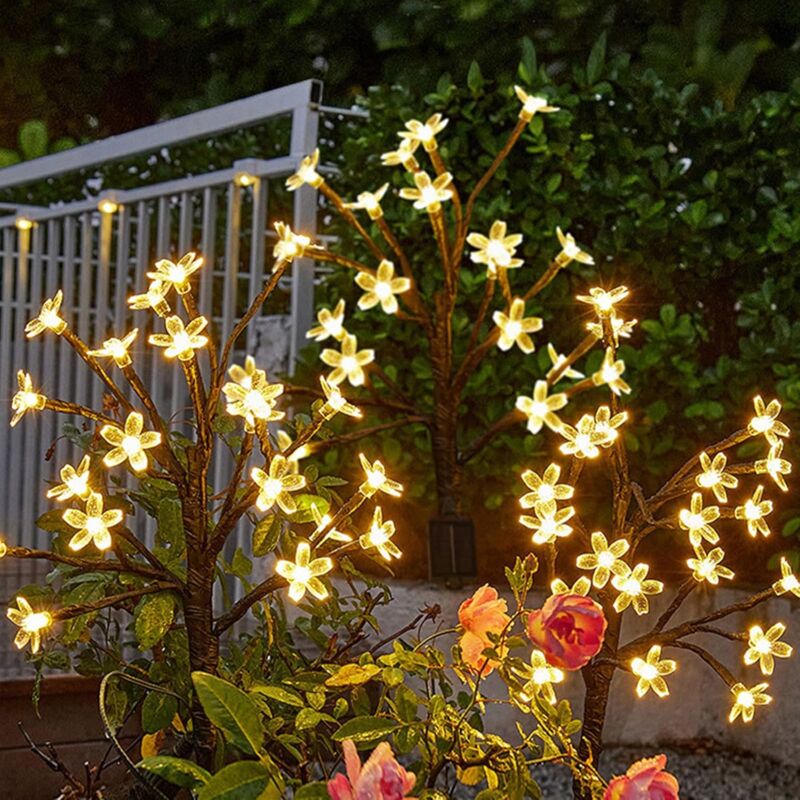 foto del prodotto lanterna solare da giardino, lanterna solare da appendere per esterno in 1 pezzo con 30 led illuminazione decorativa lanterna solare impermeabile per
