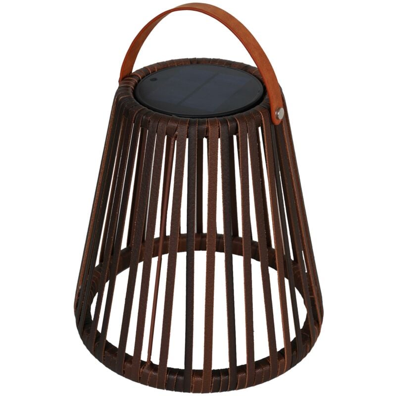 foto del prodotto lanterna solare decorativa h28cm evania