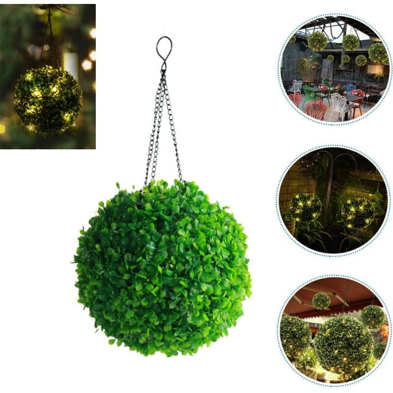 foto del prodotto lanterna solare, lanterna da appendere all esterno, impermeabile, che cambia colore, alimentata ad energia solare, con catena decorativa per