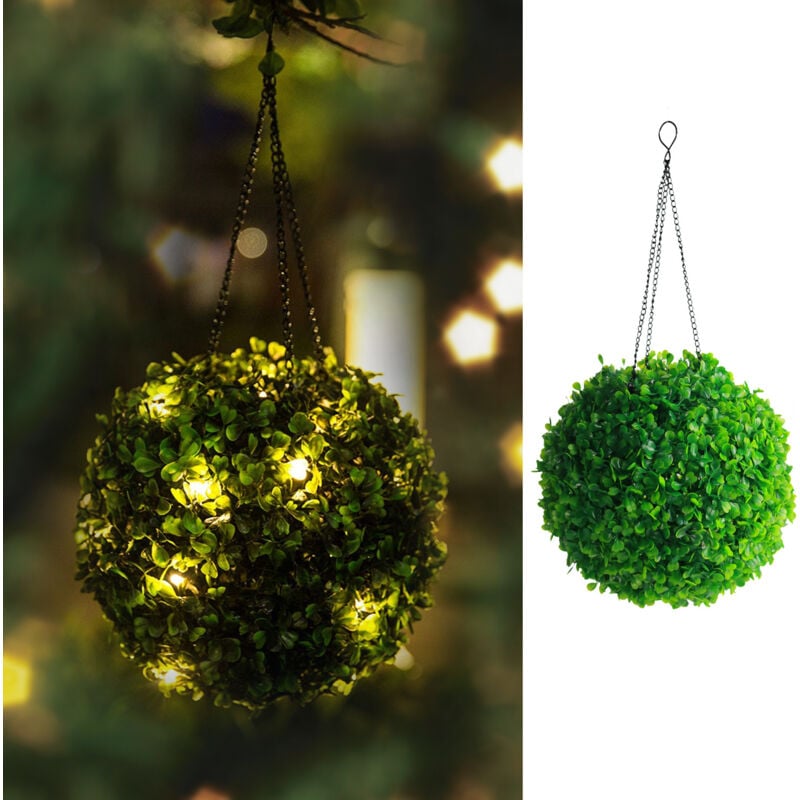 foto del prodotto lanterna solare sospesa lanterna cambia colore impermeabile da esterno con catena decorativa sospesa per cortile, patio, portico, balcone, 20 cm,