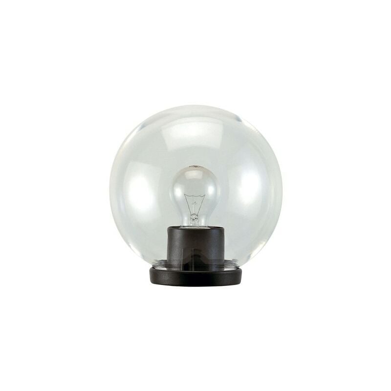 foto del prodotto lanterna testa palo globo 60w max cm.25 col. nero opale df 8042822