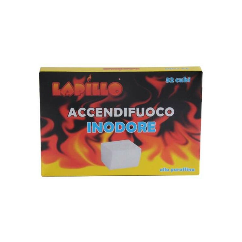 foto del prodotto lapillo accenditore cubetti pz 32 paraffina 07549