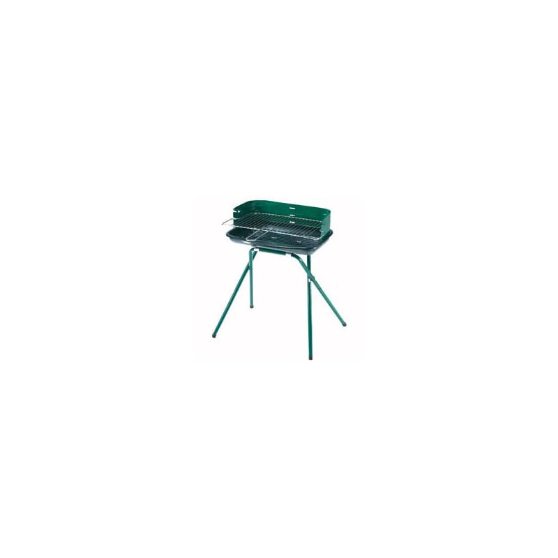 foto del prodotto lapillo barbecue rettangolare quattro gambe colorado bracere cm.50x30