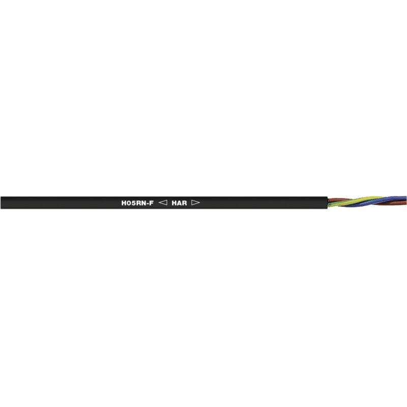 foto del prodotto lapp 1600252 50 cavo di collegamento h05rn f 3 x 0.75 mm nero 50 m