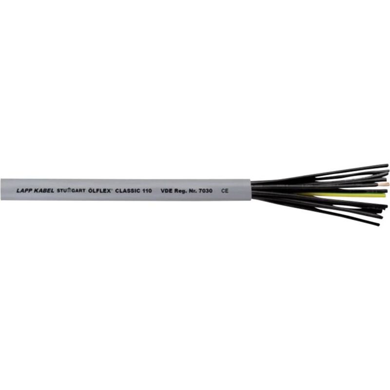 foto del prodotto lapp lflex classic 110 cavo di controllo e comando 2 x 1.5 mm grigio 1119902 100 100 m