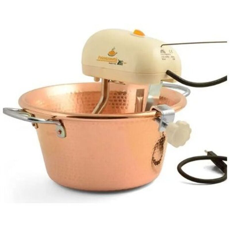 foto del prodotto lar paiolo elettrico in rame polentamatic fondo induzione