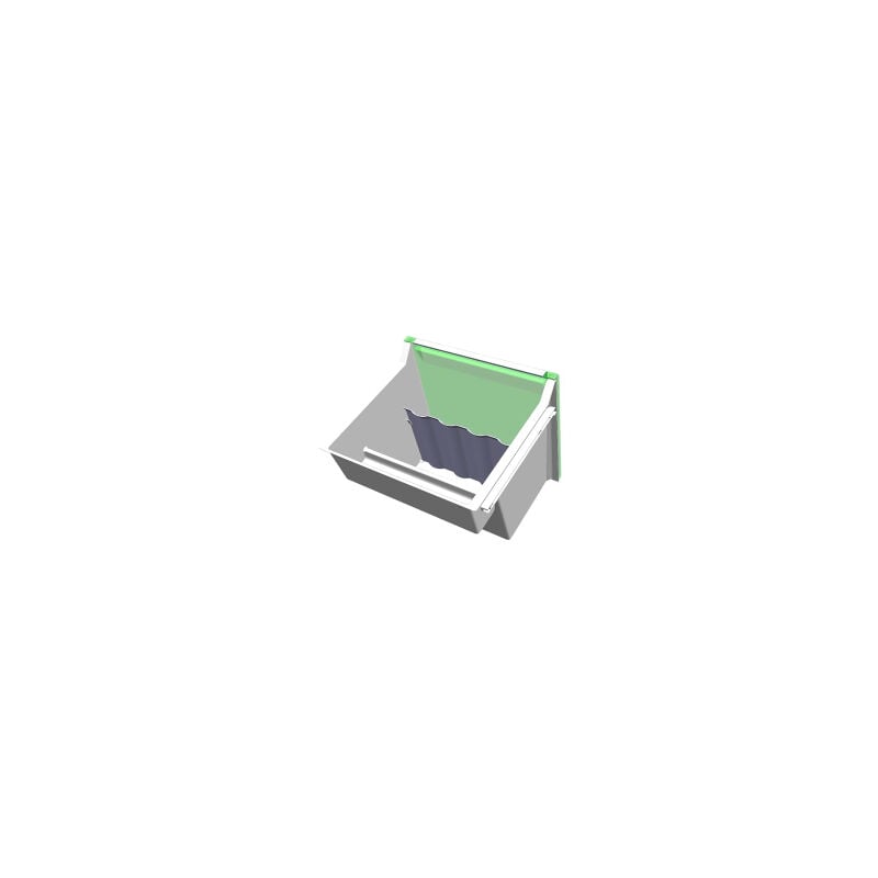foto del prodotto larghezza del vassoio vegetale lunghezza 394 mm 448 mm per frigorifero electrox 2265426318