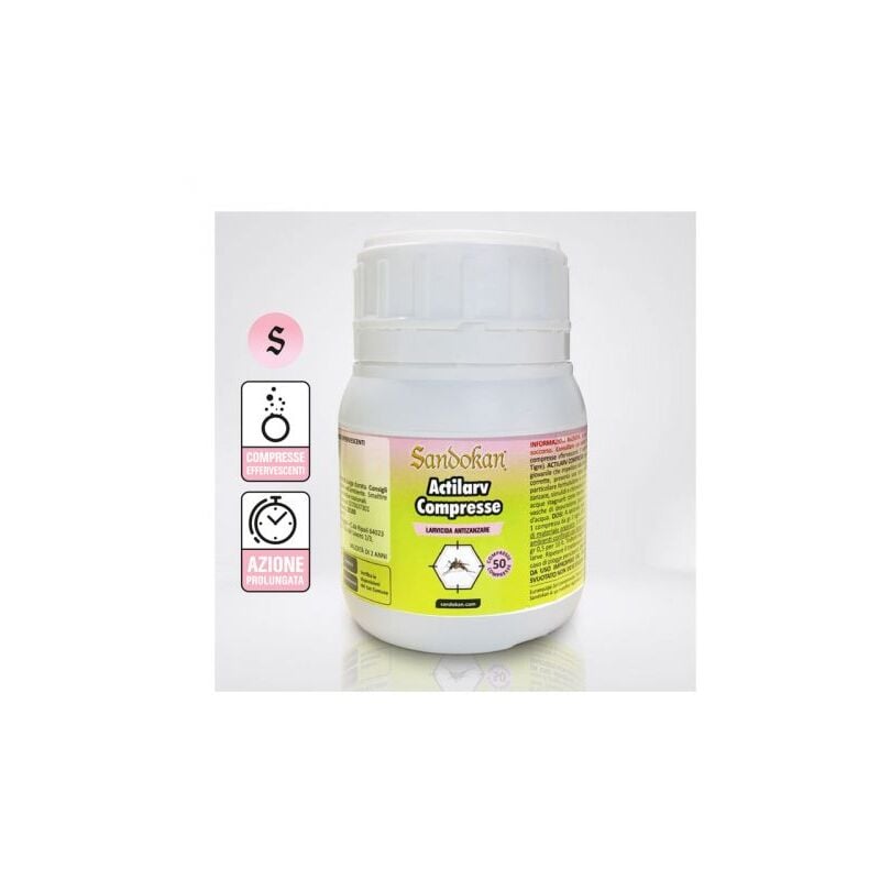 foto del prodotto larvicida zanzare compresse 50pz