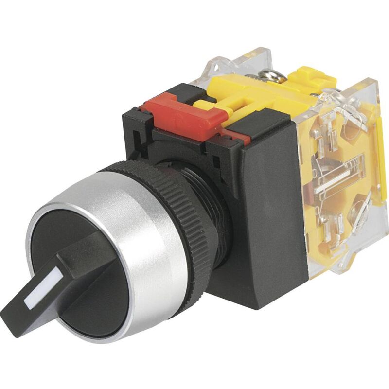 foto del prodotto las0 a3y 20x 31 interruttore rotativo 250 v ac 5 a posizioni di commutazione 3 2 x 45 ip40 1 pz. tru components