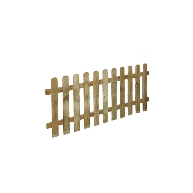 foto del prodotto lasa staccionata steccato recinzione giardino legno impregnato 100x80 20867 