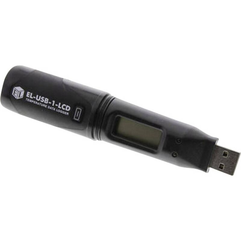 foto del prodotto lascar electronics el usb 1 lcd el usb 1 lcd data logger temperatura misura temperatura 35 fino a 80 c