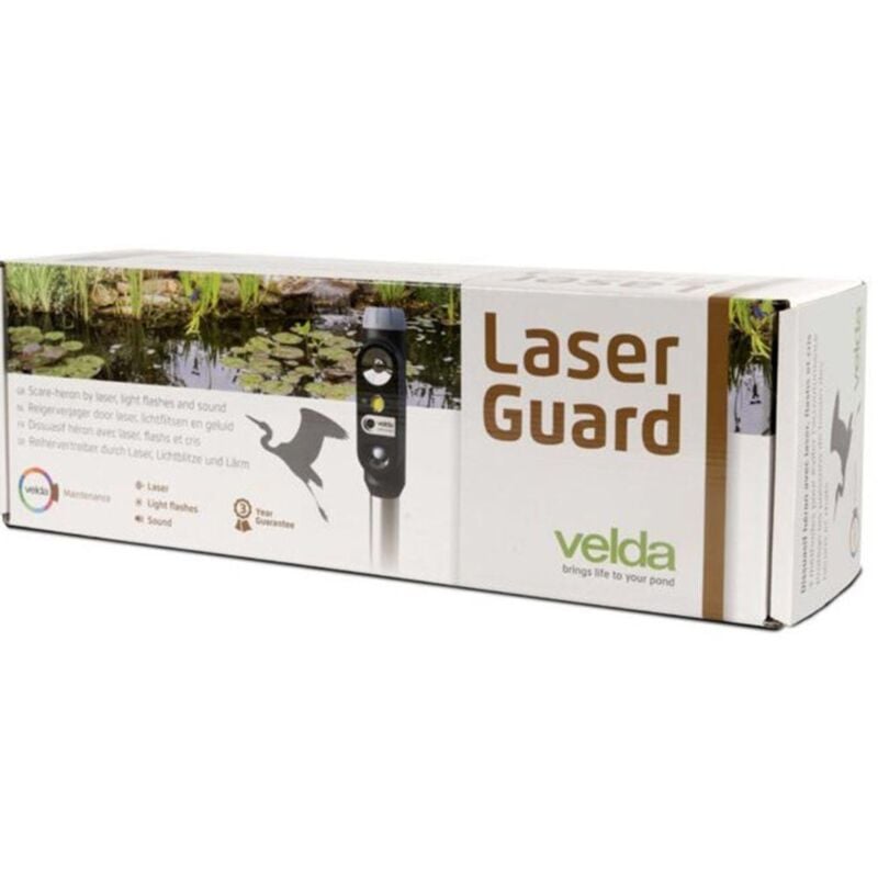 foto del prodotto laser guard sistema di protezione dall attacco di aironi e altri uccelli predatori velda