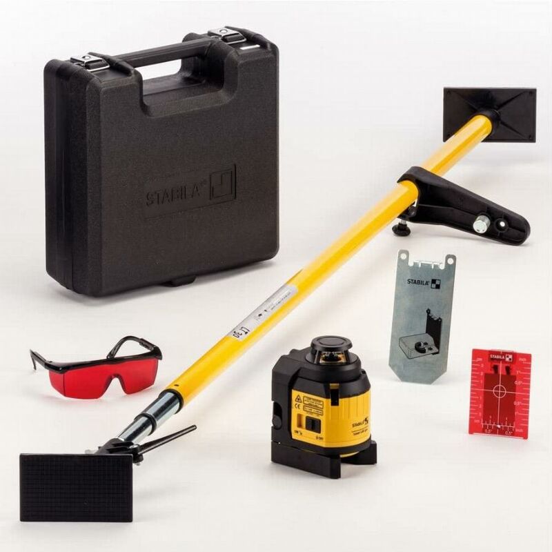foto del prodotto laser multilinea stabila lax 400 con barra laser telescopica lt 30 18863