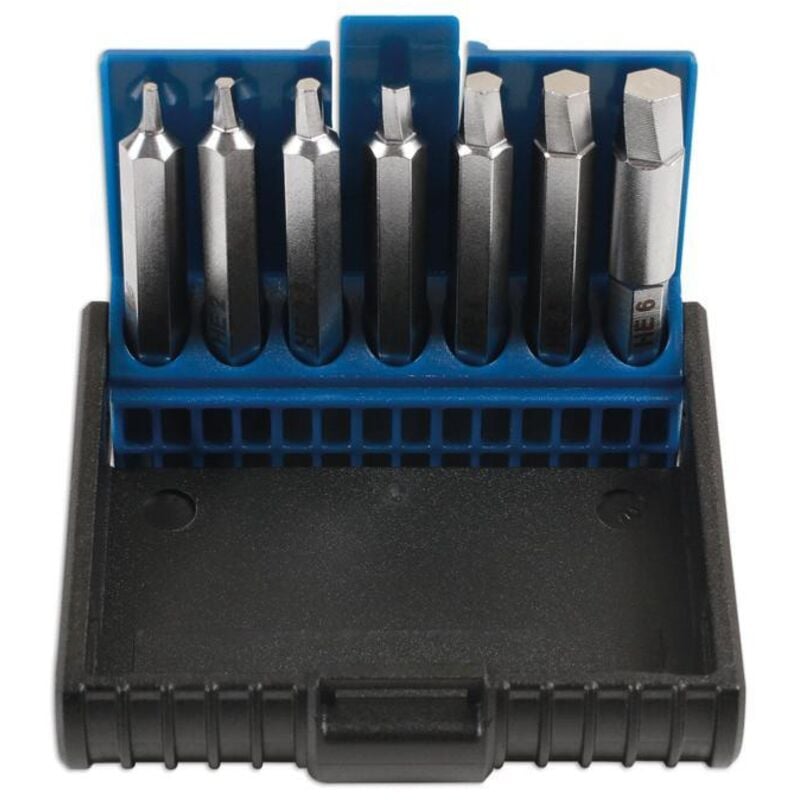 foto del prodotto laser tools set di 7 punte di estrazione per viti bulloni danneggiati, esagonali, per avvitatore