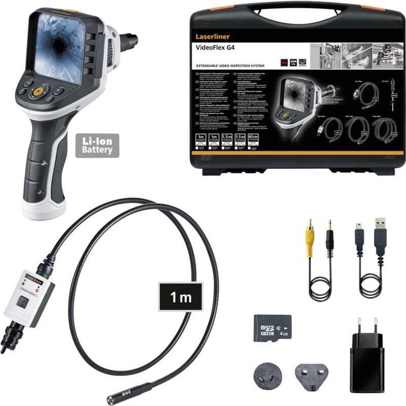 foto del prodotto laserliner 082.244a endoscopio sonda 9 mm lunghezza sonda 1 m