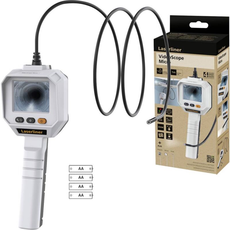 foto del prodotto laserliner 082.259e camera d ispezione sonda 5.5 mm lunghezza sonda 1 m