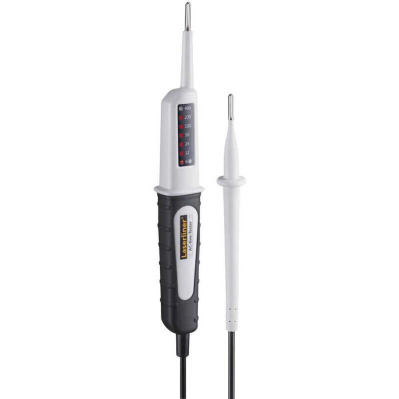 foto del prodotto laserliner activetester tester di tensione a due poli cat iii led