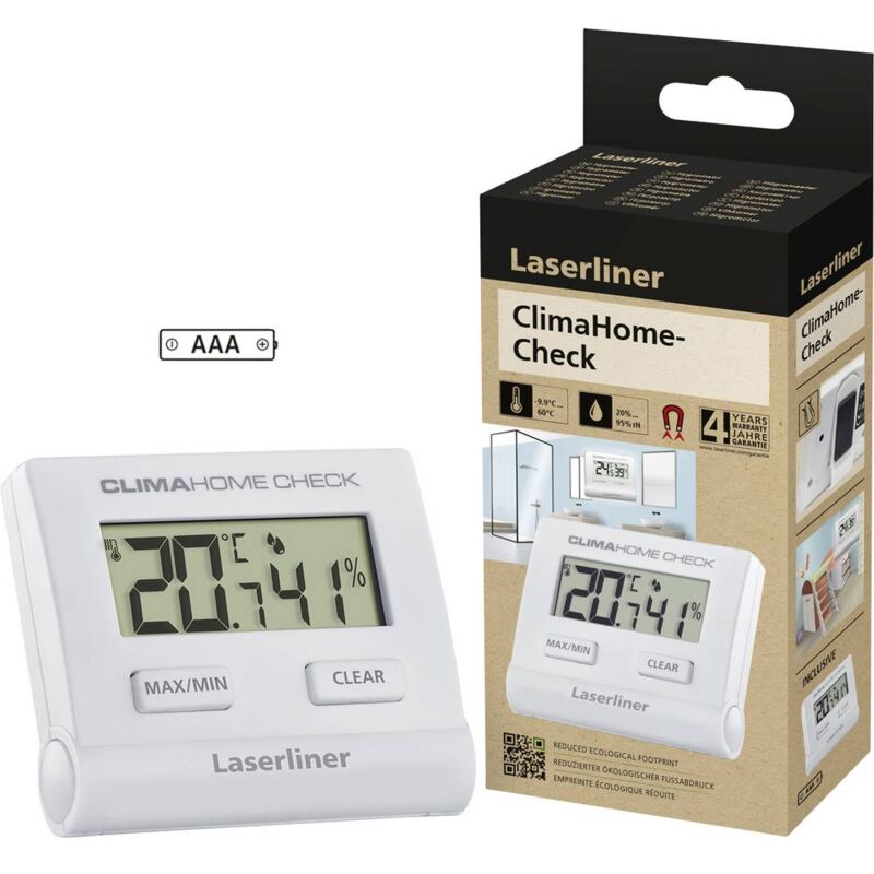 foto del prodotto laserliner climahome check registratore di dati di umidit e temperatura