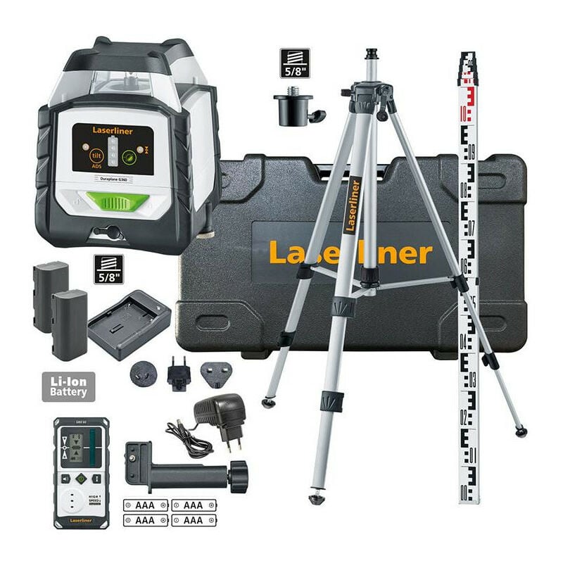 foto del prodotto laserliner duraplane rotative laser g360 set 175 cm