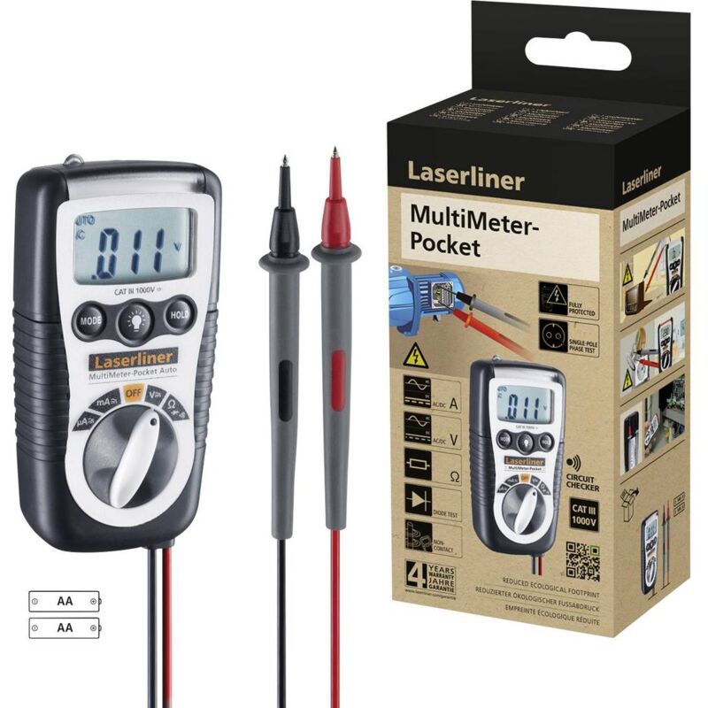 foto del prodotto laserliner multimeter pocket multimetro portatile