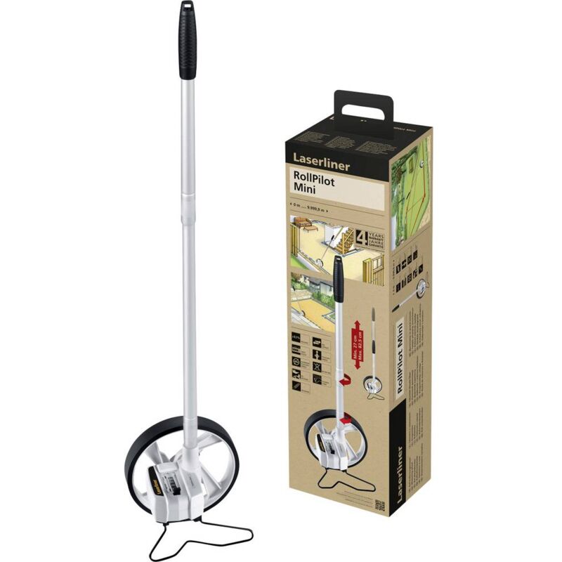 foto del prodotto laserliner rollpilot mini ruota di misurazione 999.99 m