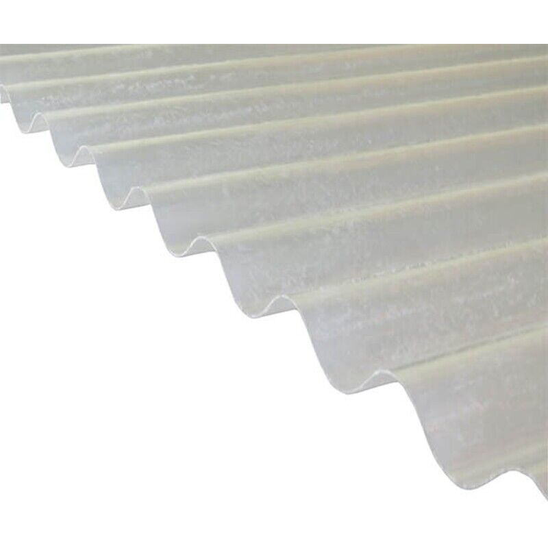foto del prodotto lastra ondulata in poliestere po 76 18 l 2,50 ml 90 cm
