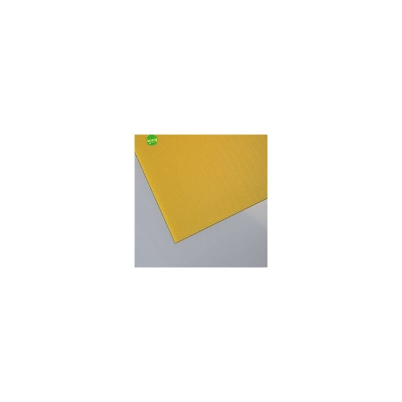 foto del prodotto lastra polimark alveolare giallo 50 x 50 x 0,25 cm
