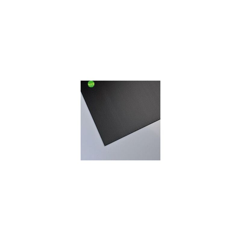 foto del prodotto lastra polimark alveolare nero 50 x 150 x 0,25 cm