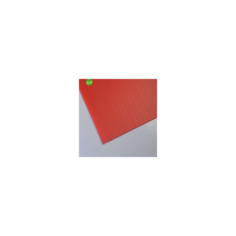 foto del prodotto lastra polimark alveolare rosso 50 x 100 x 0,25 cm