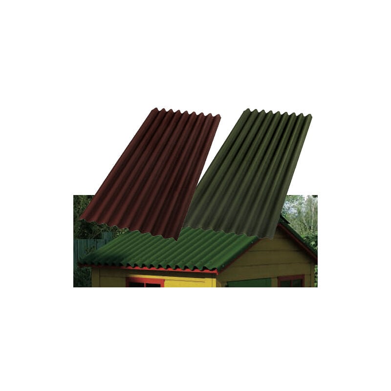 foto del prodotto lastre ondulate base 9 pphr verdi 200x85