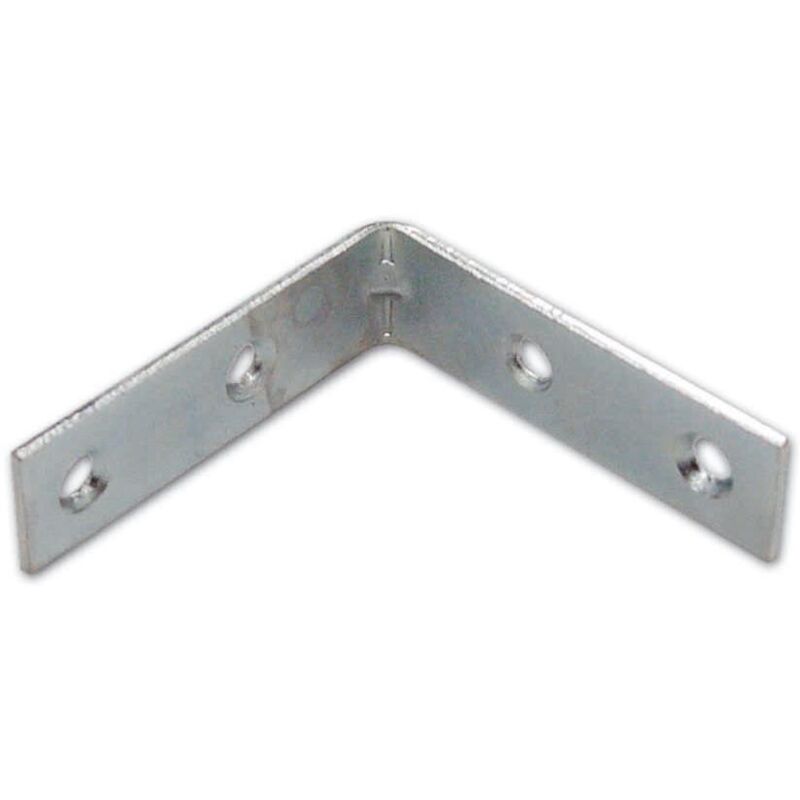 foto del prodotto lastrina ad angolo 70x70mm l15mm zincata