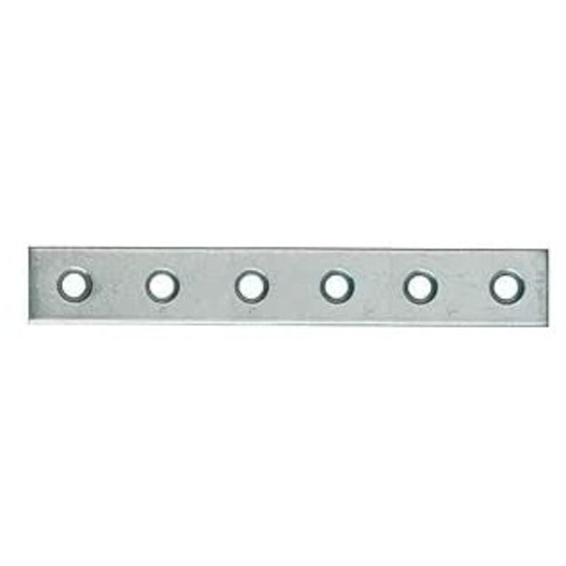foto del prodotto lastrina dritta 140x15 spessore2mm 4 pezzi in acciaio zincato