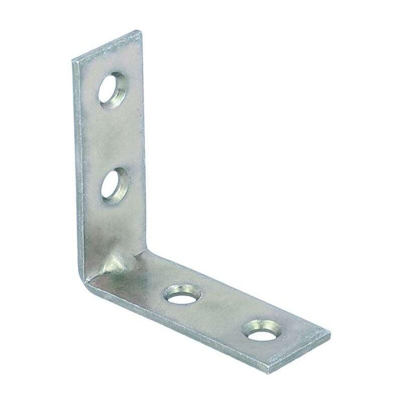 foto del prodotto lastrine di giunzione ad angolo zincato 20x20 mm pz 20