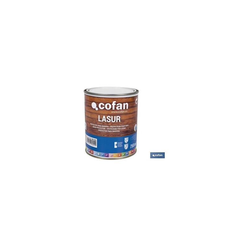 foto del prodotto lasur protettore all acqua per legno opaco incolore 750 ml