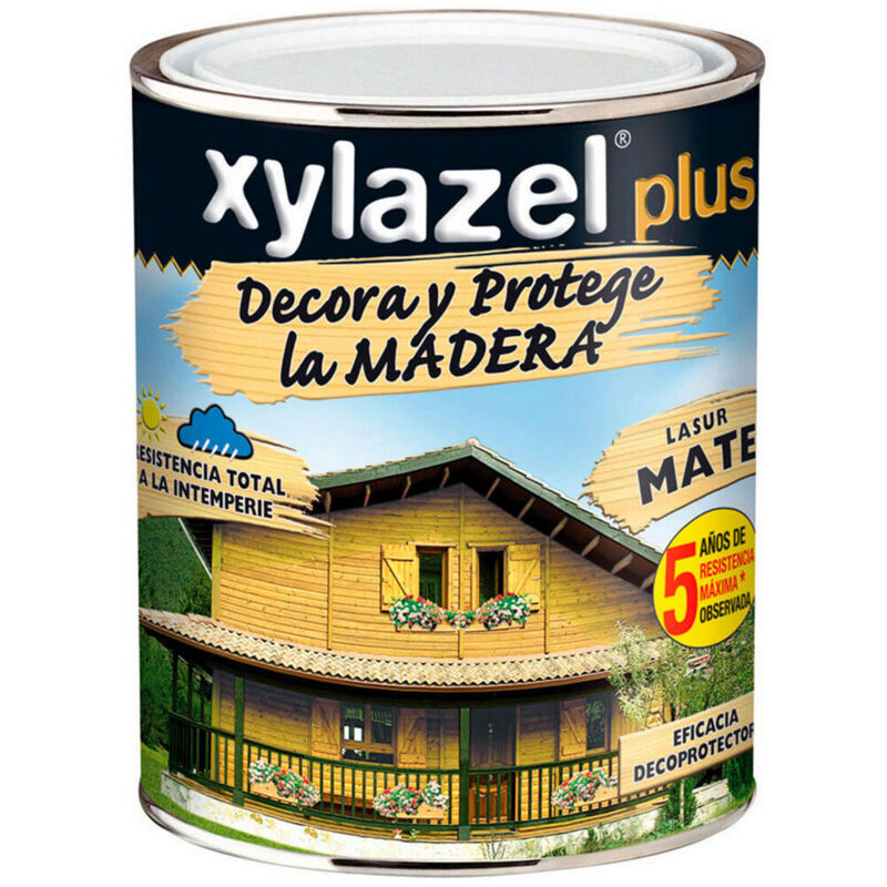 foto del prodotto lasur xylazel plus decora legno di noce 750 ml mat