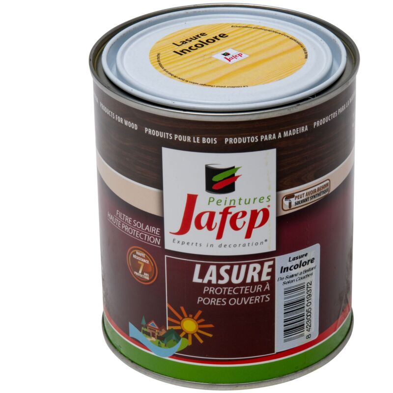 foto del prodotto lasure incolore jafep 750 ml