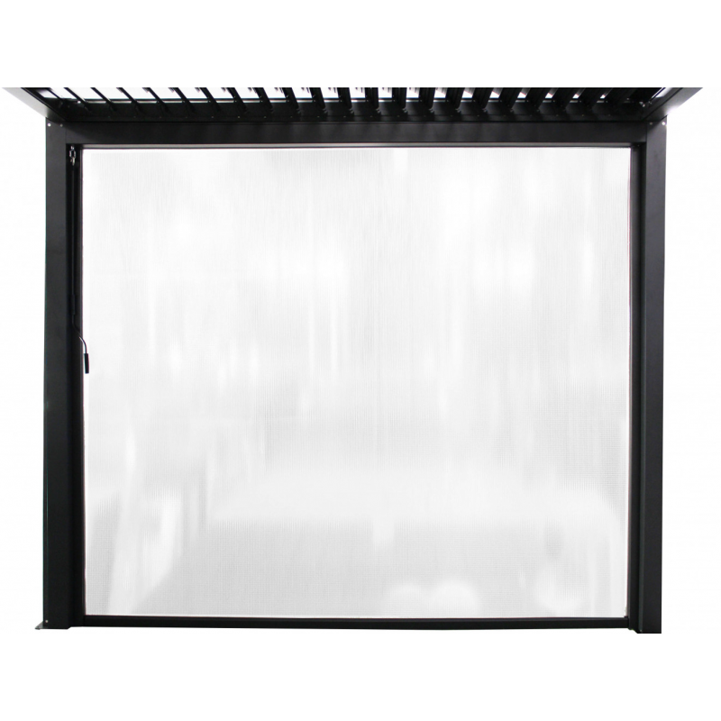foto del prodotto laterale per lato da 3 m pergola bioclimatica pvc