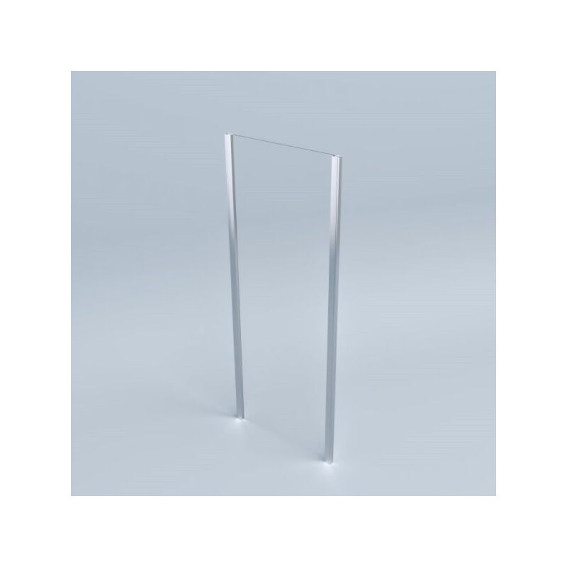 foto del prodotto lato fisso per box doccia 80 cm h200 cm cristallo 6mm profilo cromato sam