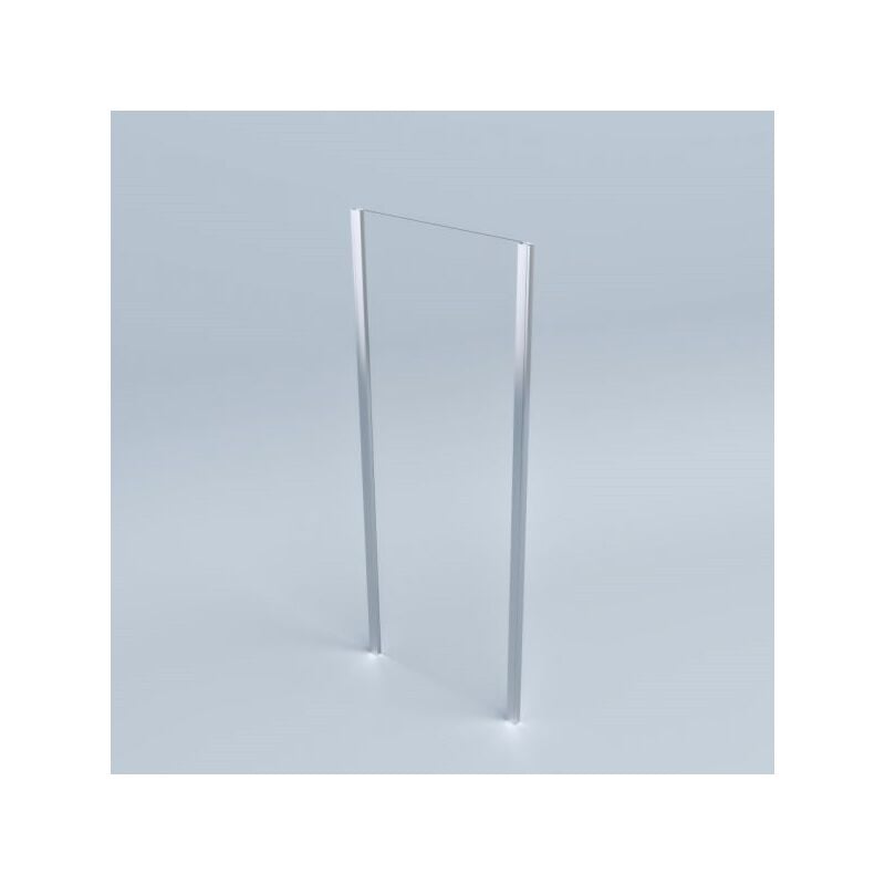 foto del prodotto lato fisso per box doccia 90 cm h200 cm cristallo 6mm profilo cromato sam