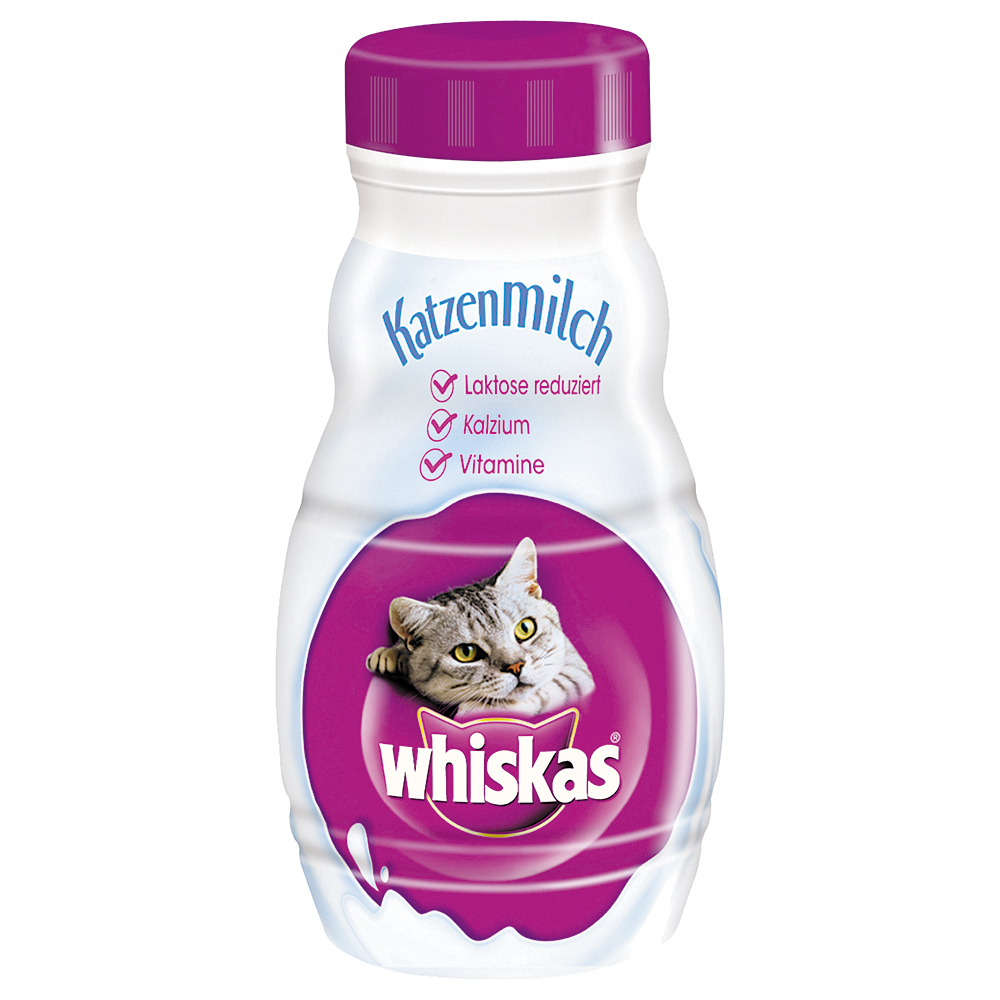 foto del prodotto latte whiskas per gatti 6 x 200 ml