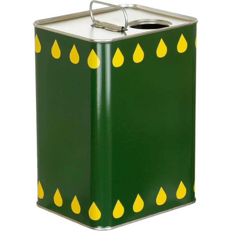 foto del prodotto lattina 1 litro per olio a banda stagna con maniglia