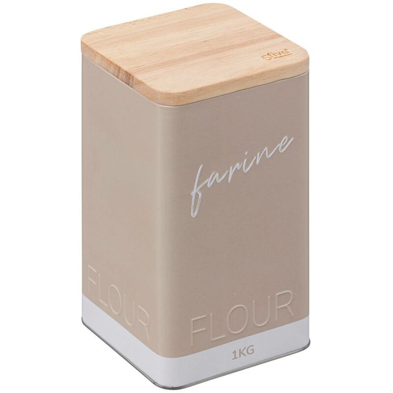 foto del prodotto lattina di farina beige da 1 kg color edition 5five